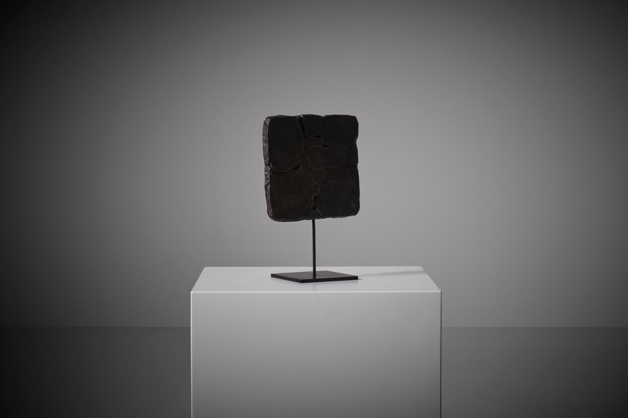 Mid-20th Century Minoru Kano Abstract Bronze sculpture, 1960s