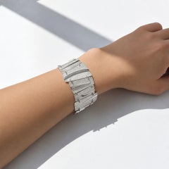 Bracelet « Minos » en argent 950, par Lucía Rovira