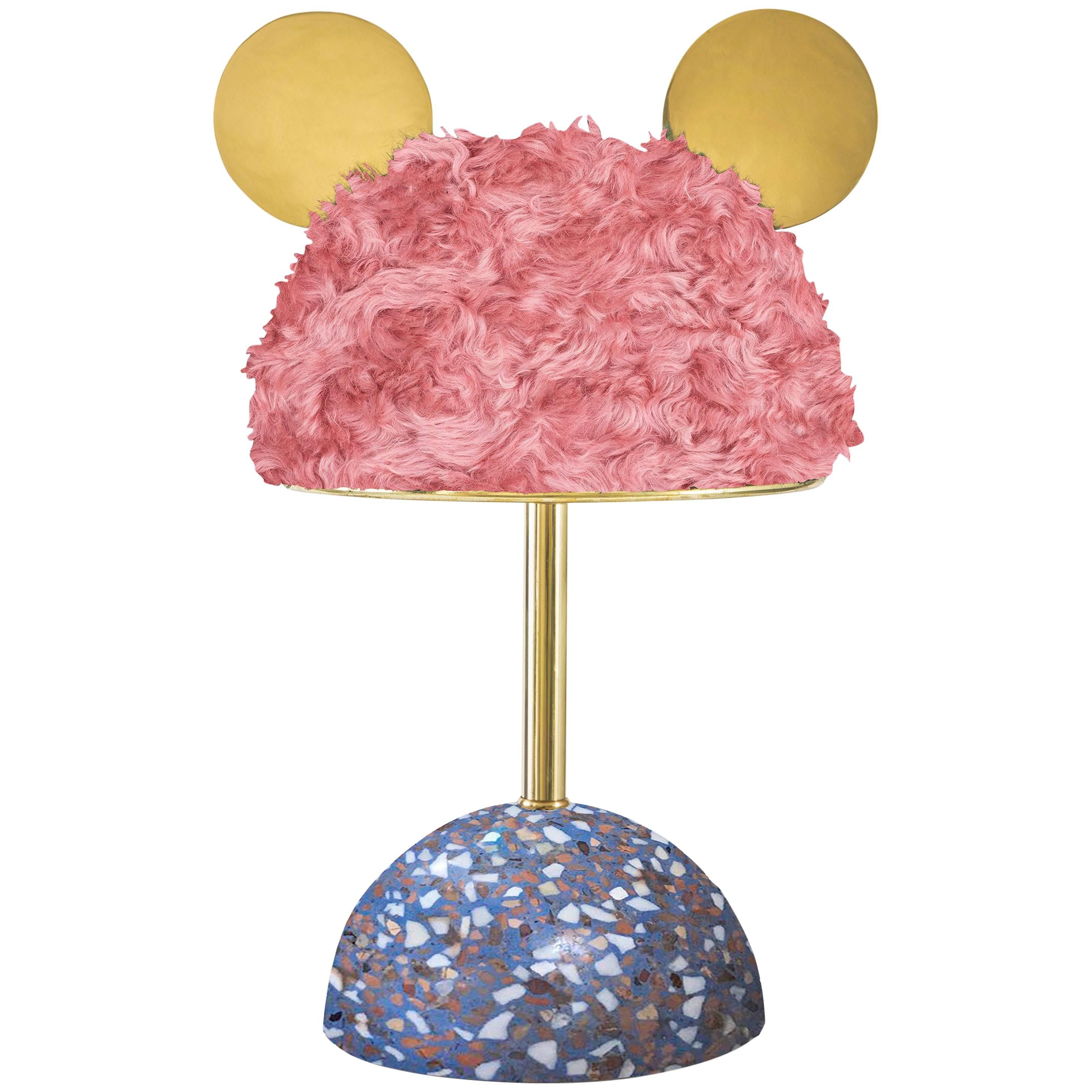 Minos Pink Table Lamp Limited Edition by Merve Kahraman For Sale