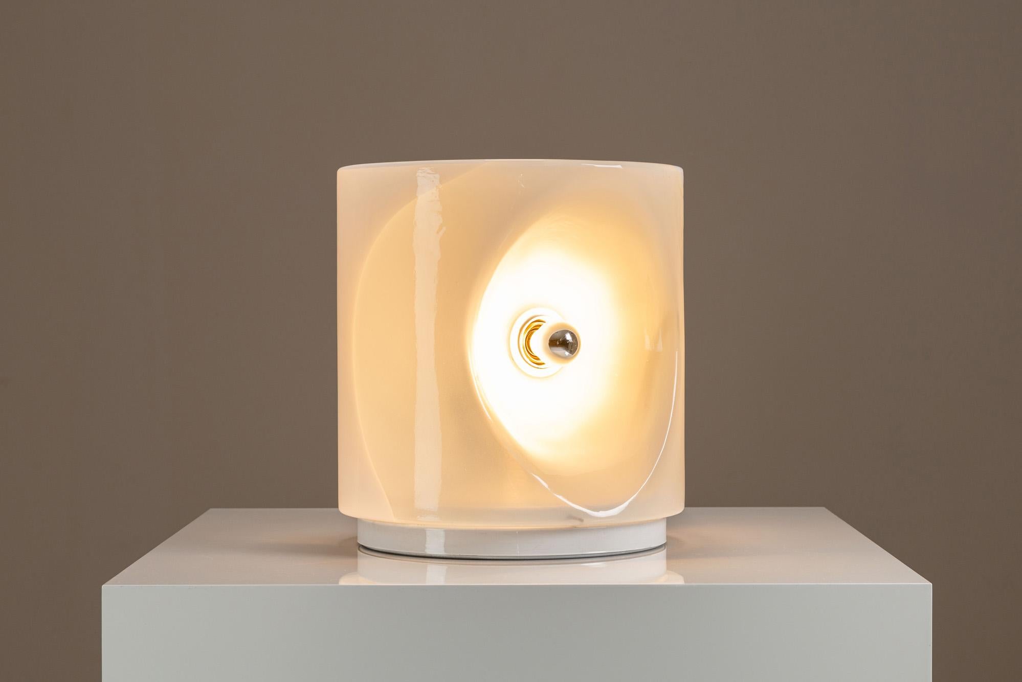 'Minosse' Table Lamp by Carlo Nason for Linea GB, Italy 1960s In Good Condition For Sale In Hellouw, NL