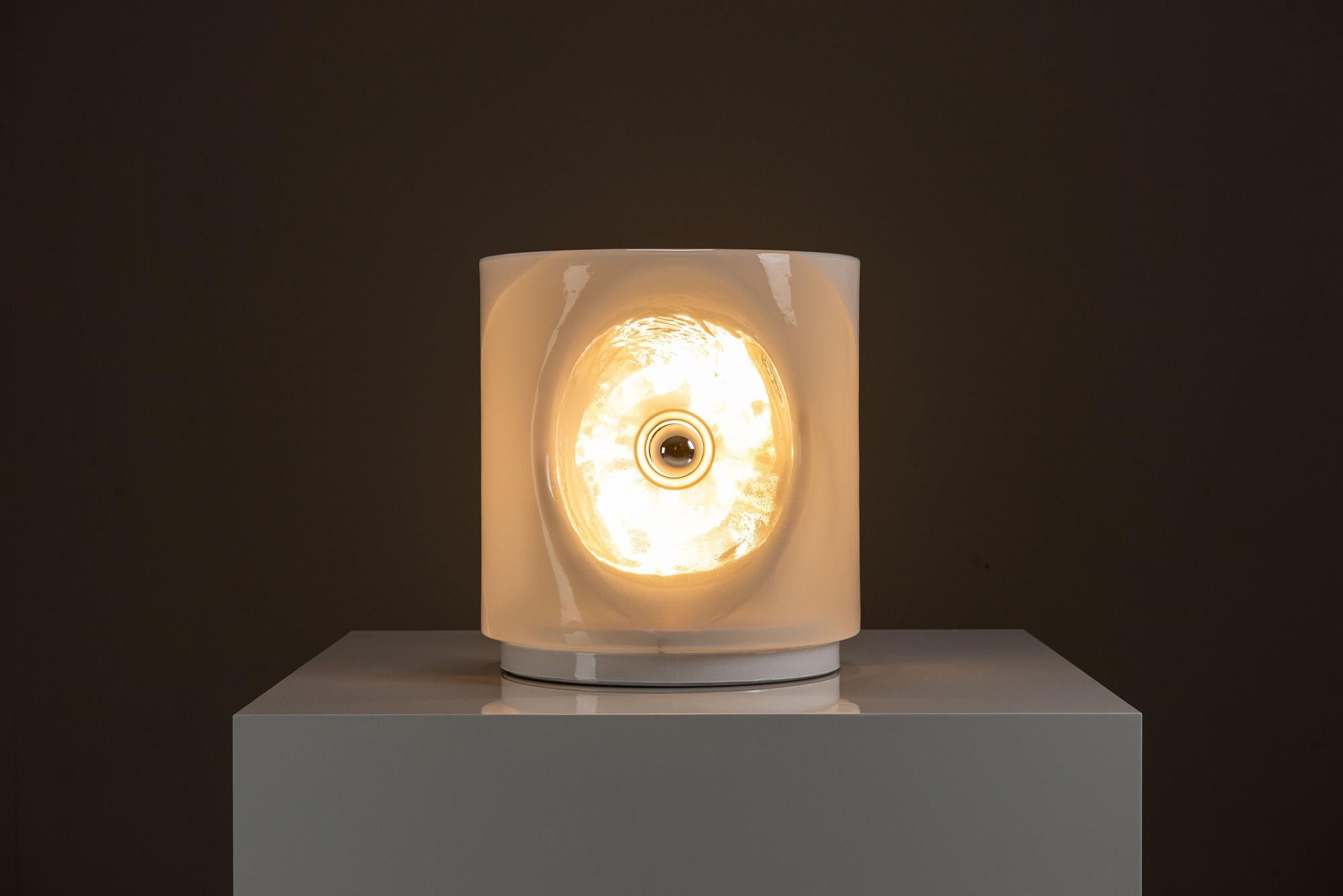 'Minosse' Table Lamp by Carlo Nason for Linea GB, Italy 1960s For Sale 1