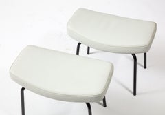 Pierre Guariche Pair of Minotaur Stools, France 1960's