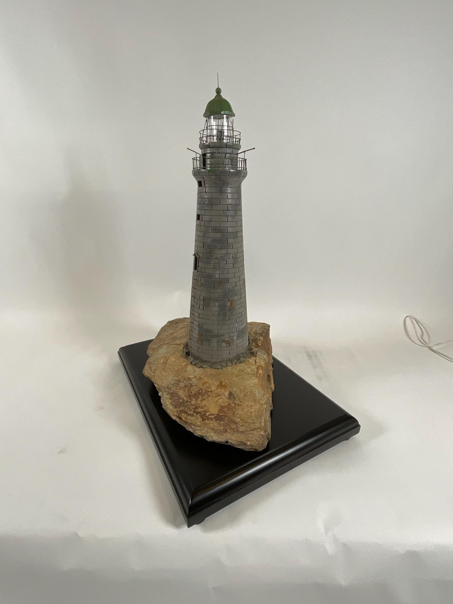 Minots Ledge Lighthouse Model For Sale 3