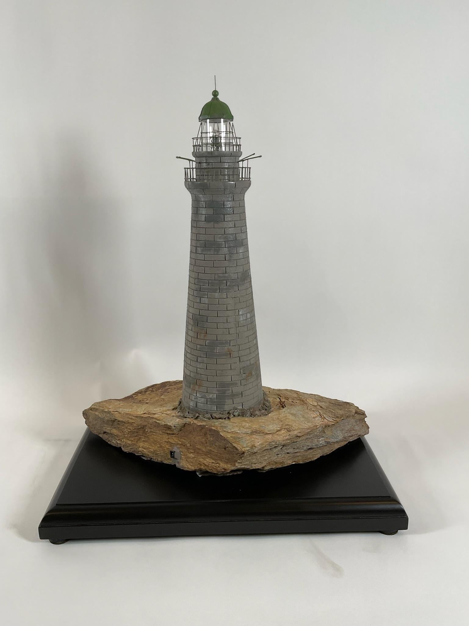 Minots Ledge Lighthouse Model For Sale 5