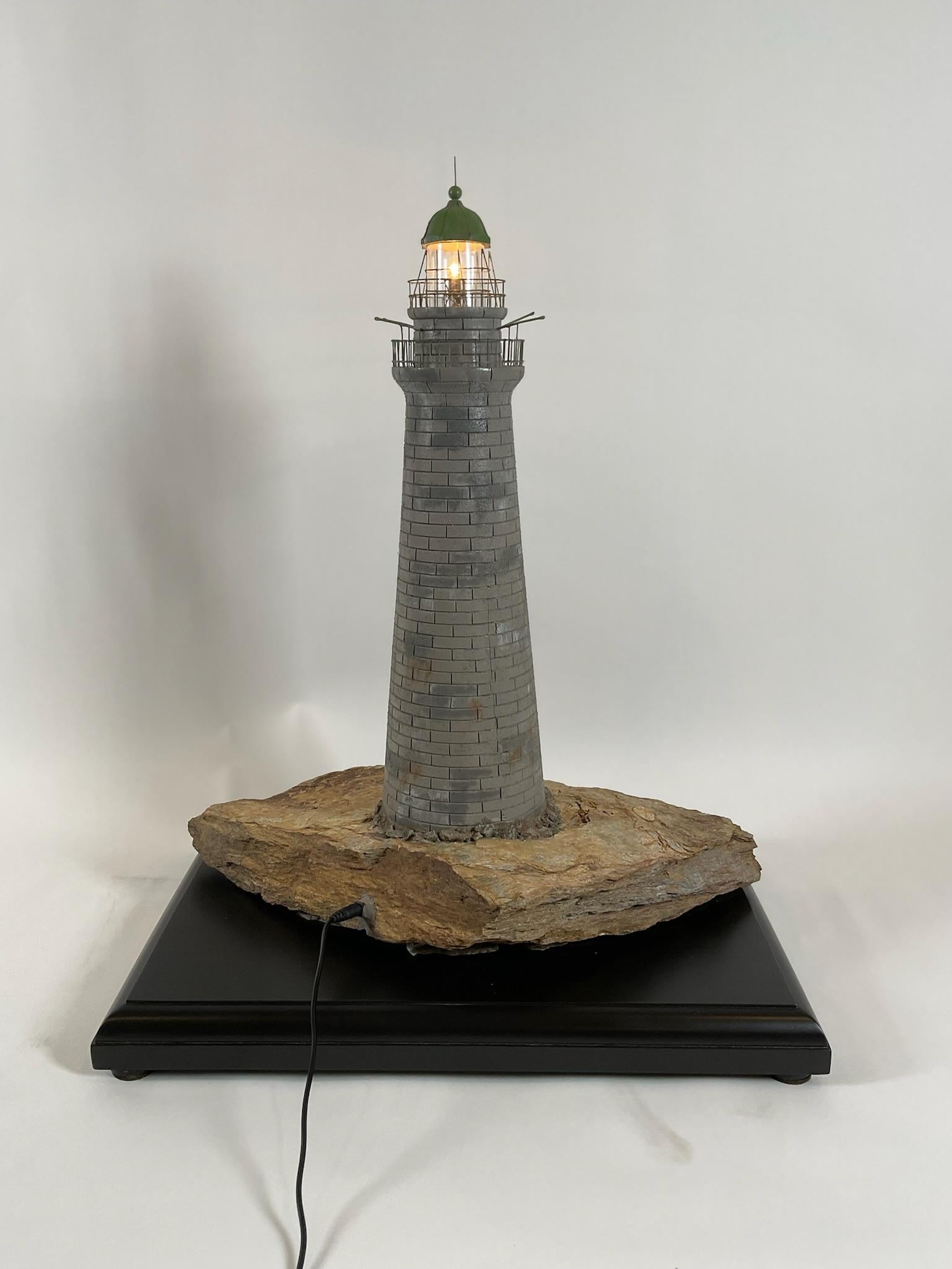 Minots Ledge Lighthouse Model For Sale 6