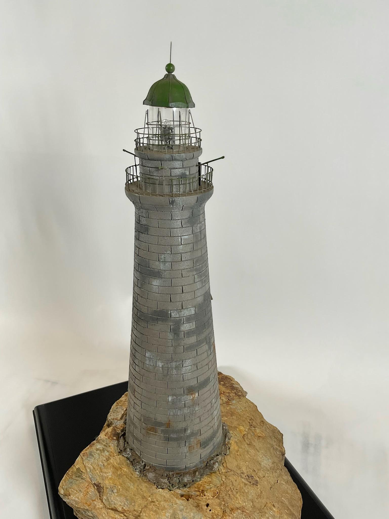 Minots Ledge Lighthouse Model For Sale 10