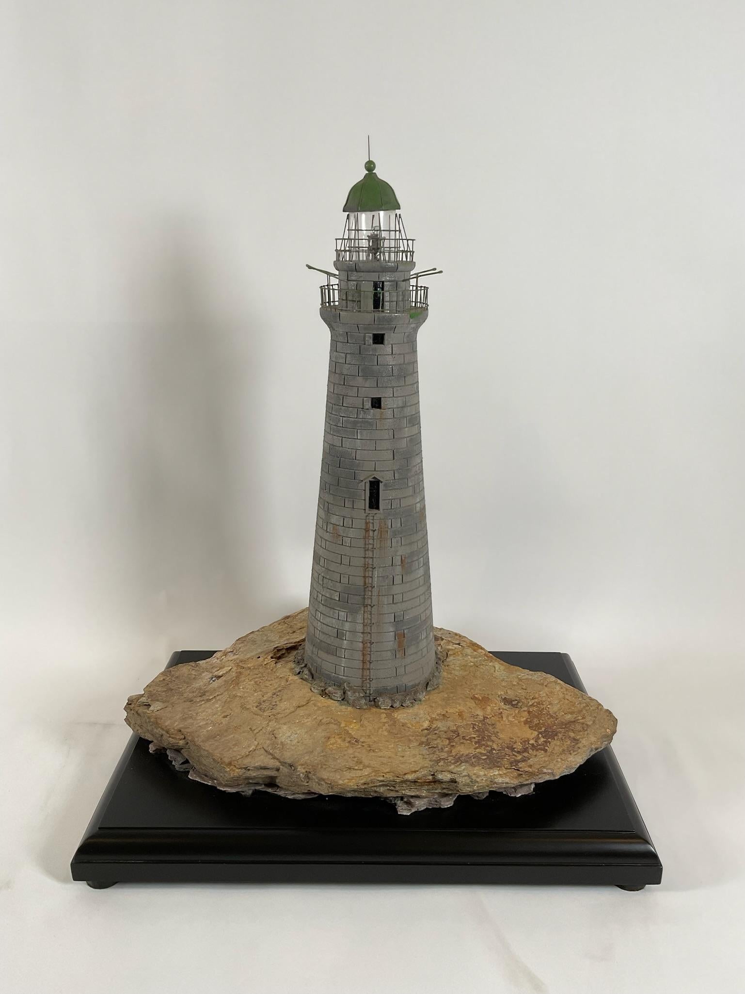 Minots Ledge Lighthouse Model For Sale 11
