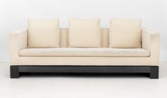 Minotti Andersen Quilt White Upholstered Sofa