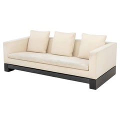 Minotti Andersen Quilt White Upholstered Sofa