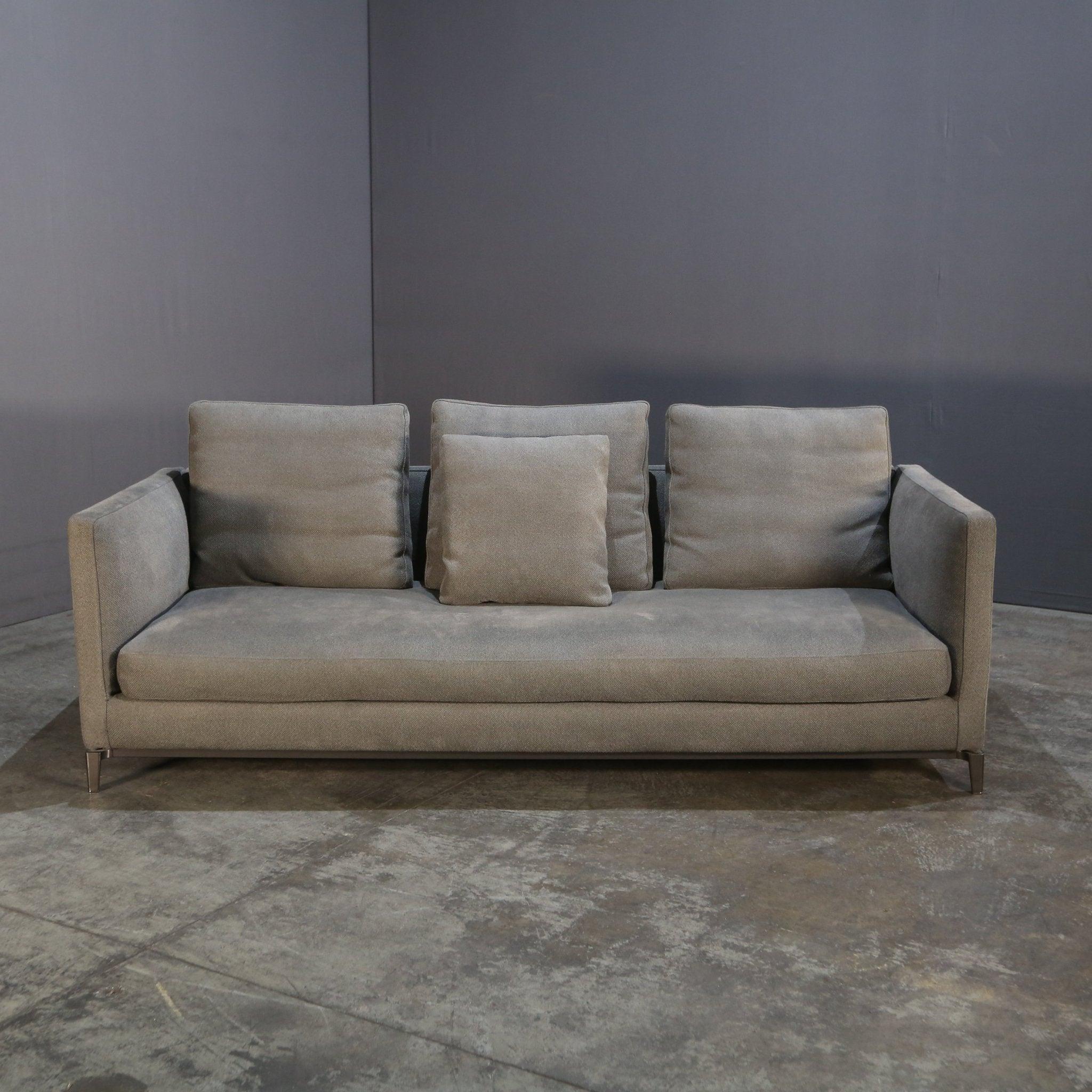 Introducing the Minotti Andersen Slim Sofa by Rodolfo Dordoni, a stunning addition to any modern living space. This sleek and sophisticated sofa boasts a slim silhouette, perfect for smaller rooms or tight spaces. Crafted with the highest quality
