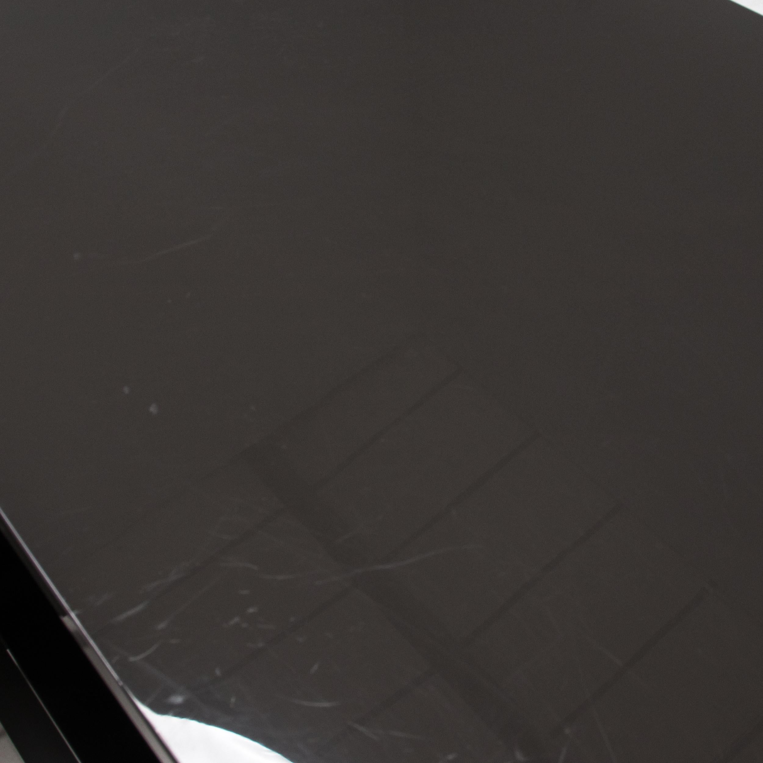 Minotti by Rodolfo Dordoni Grey Lacquer Harvey Line Sideboard In Good Condition In London, GB