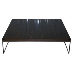 Minotti Calder Low Coffee Table by Rodolfo Dordoni Handmade in Italy