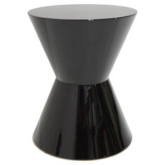 Mesa Minotti Cesar en Laca Negra Brillante