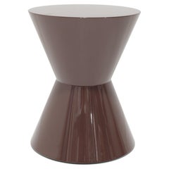 Minotti Cesar Tisch in Pflaume Glänzend Lack