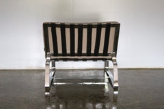 Minotti “Delaunay” Armchair in Pale-Brown “Pelle” Leather