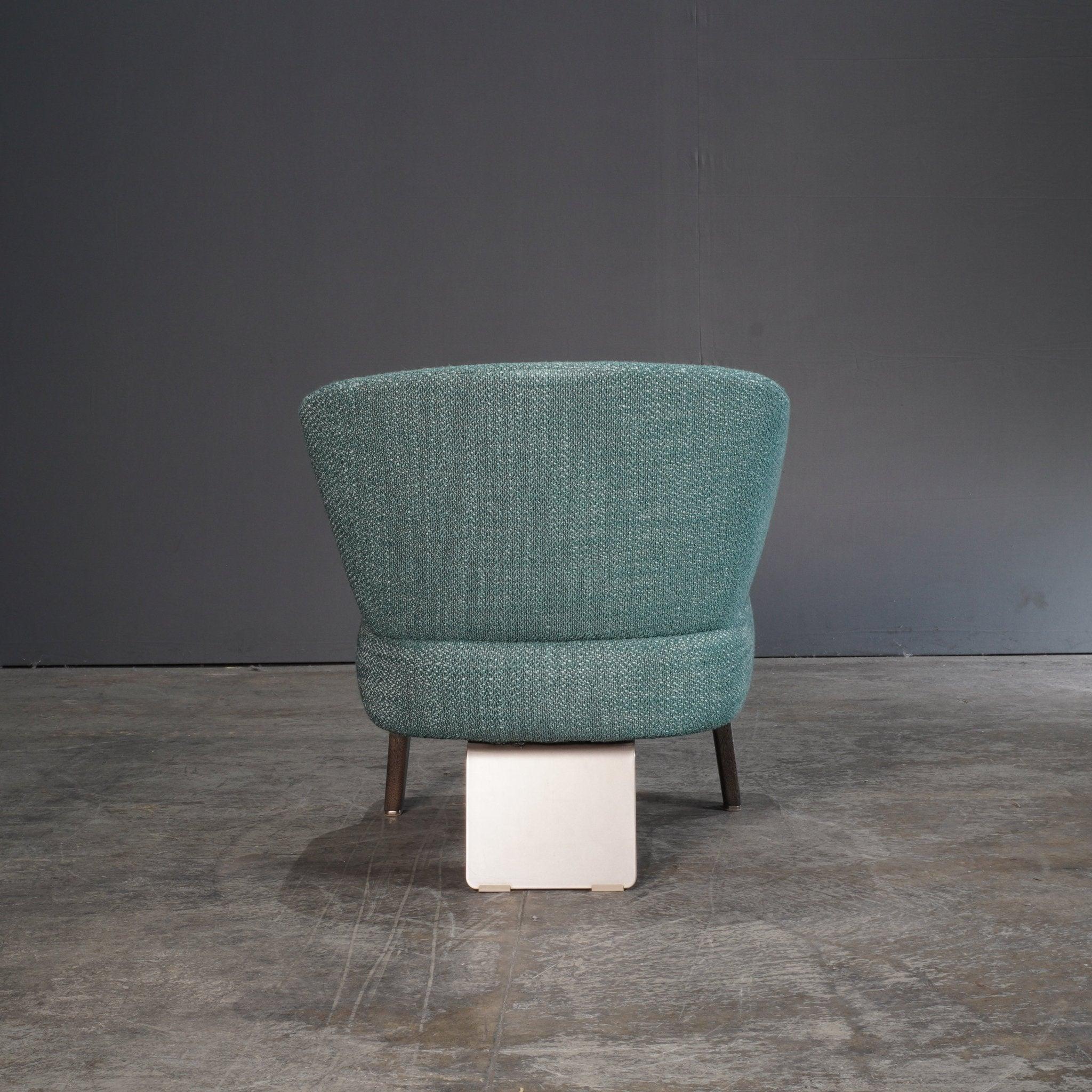 Fauteuil Aston vert Minotti de Rodolfo Dordoni Bon état - En vente à Basildon, London