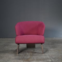 Minotti Plum Aston Armchair by Rodolfo Dordoni