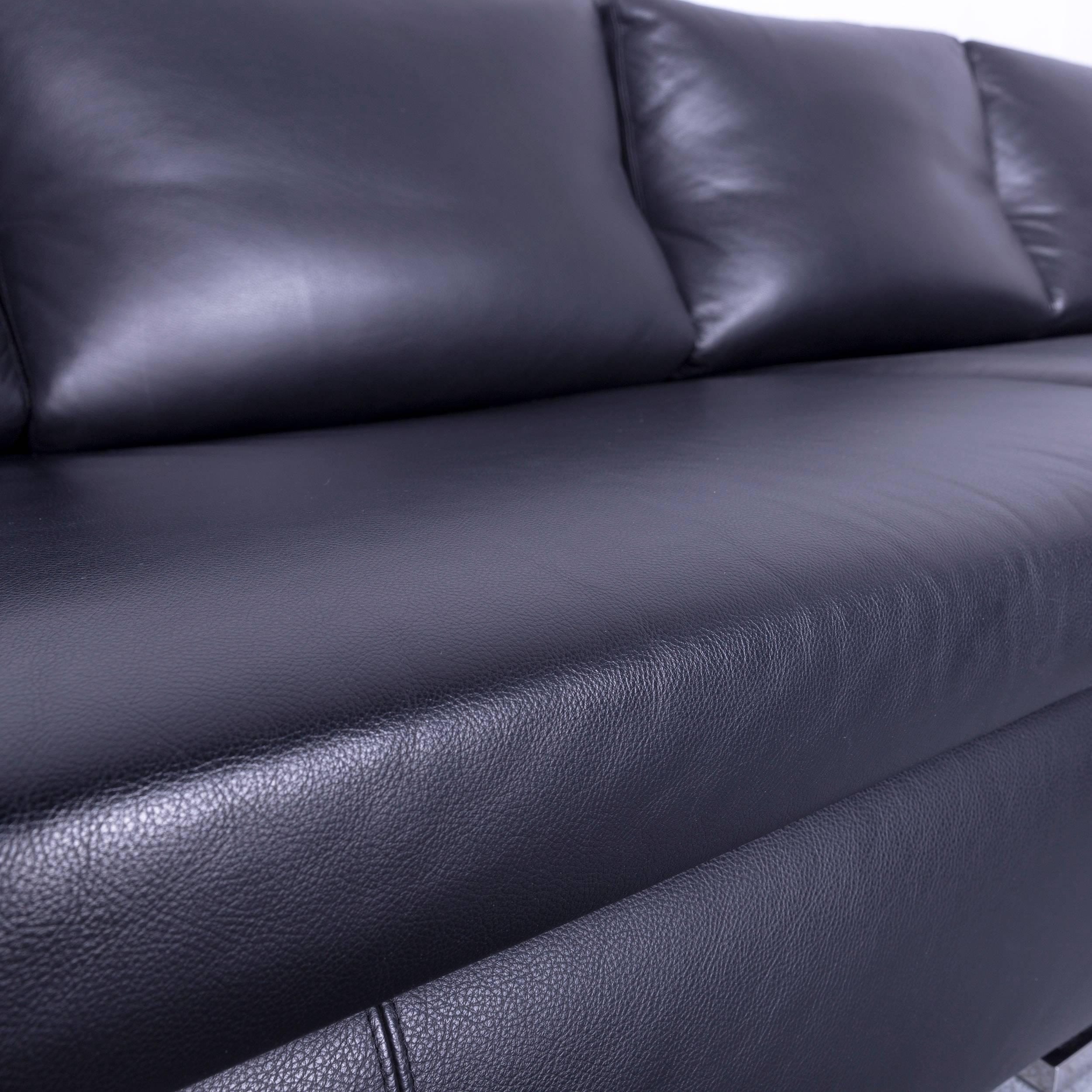 black corner sofas