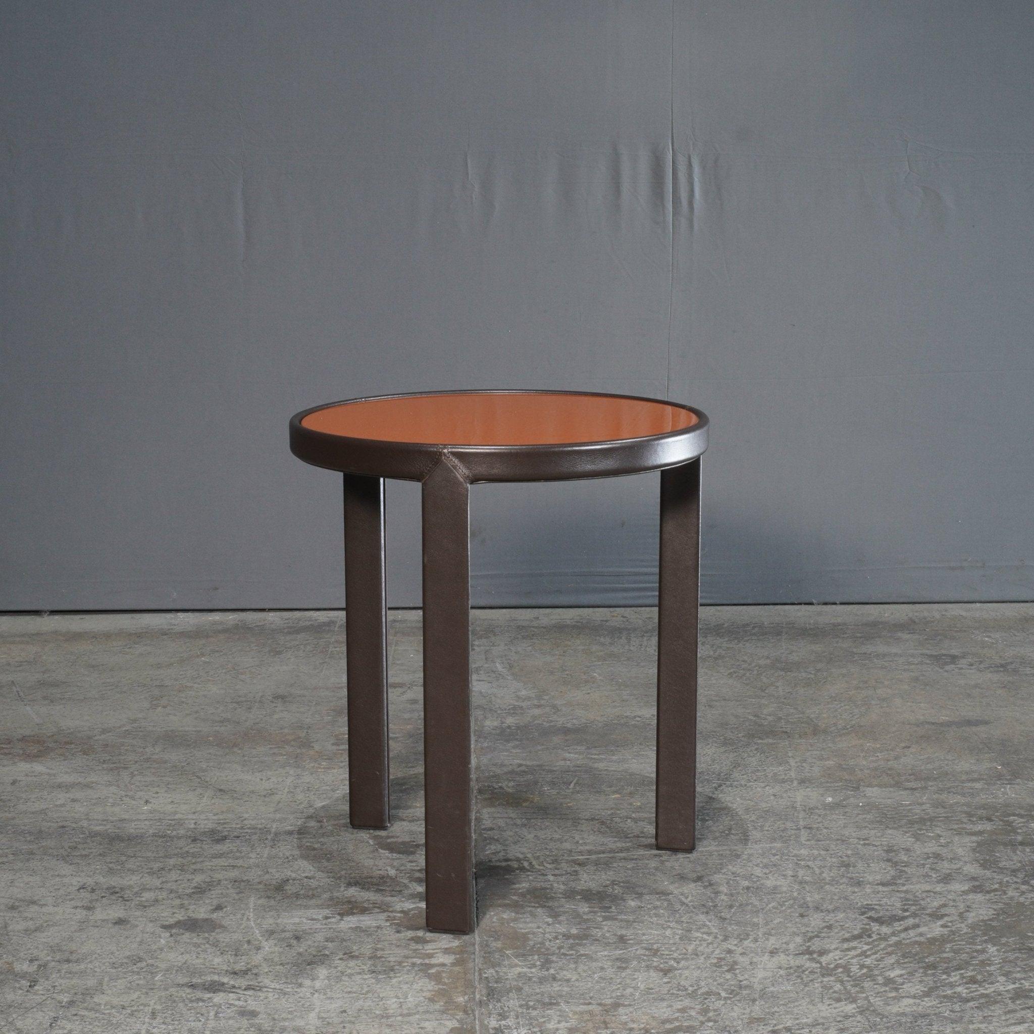 Italian Minotti Riley Coffee Table in Rusta by Rodolfo Dordoni