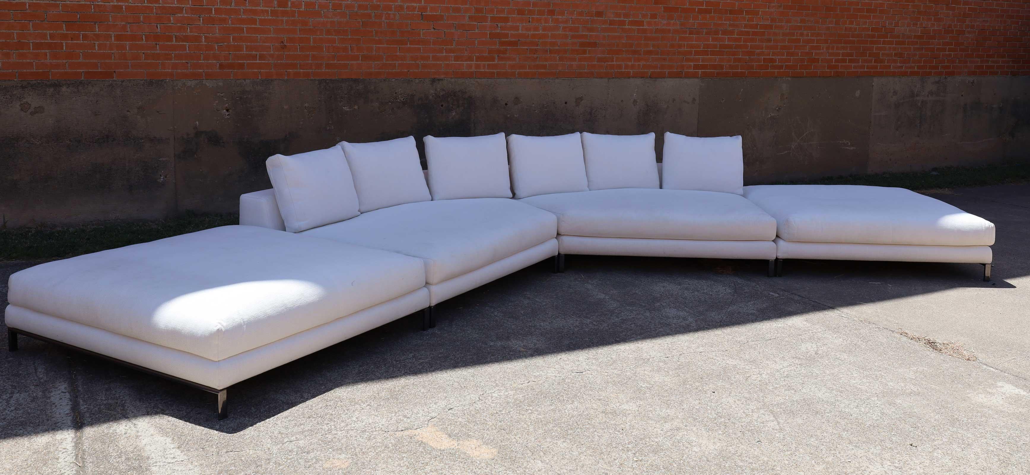 Minotti Sitzgruppe entworfen von Rodolfo Dordoni, 2007 im Angebot 1