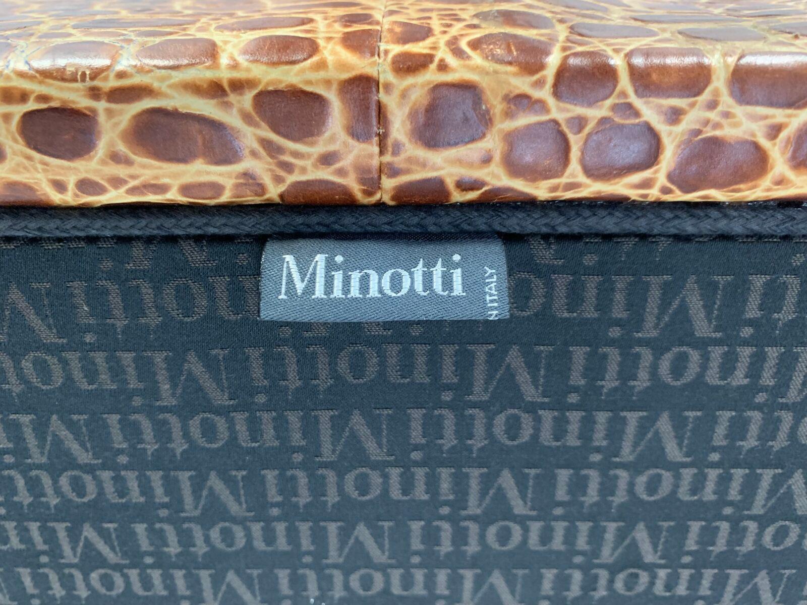 Poltrona e ottomana Minotti 