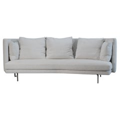 Minotti Torii Angled Low Sofa in Boucle by Nendo