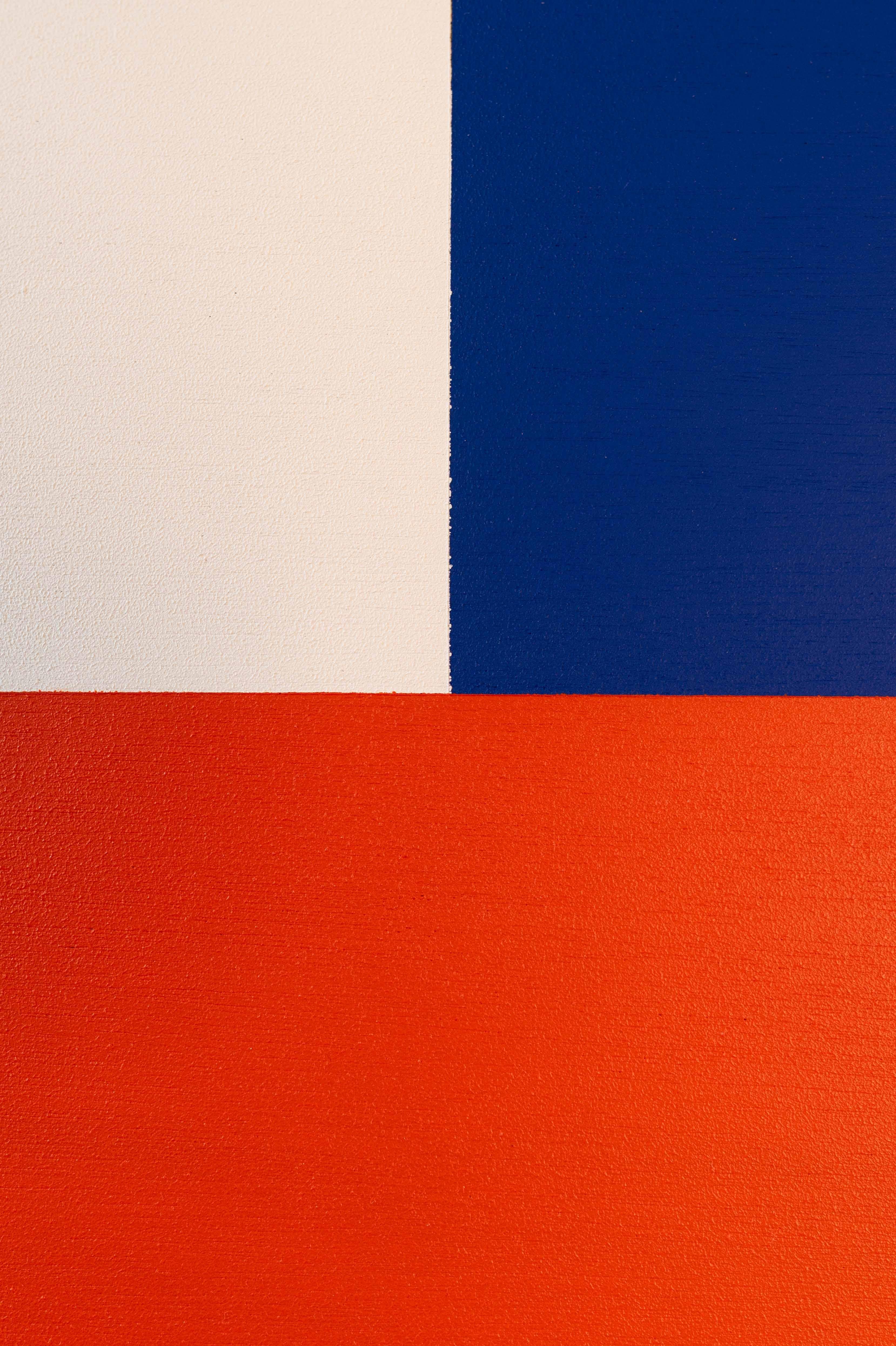 Modularis (pittura astratta, acrilico su legno, pannelli scorrevoli) in vendita 3