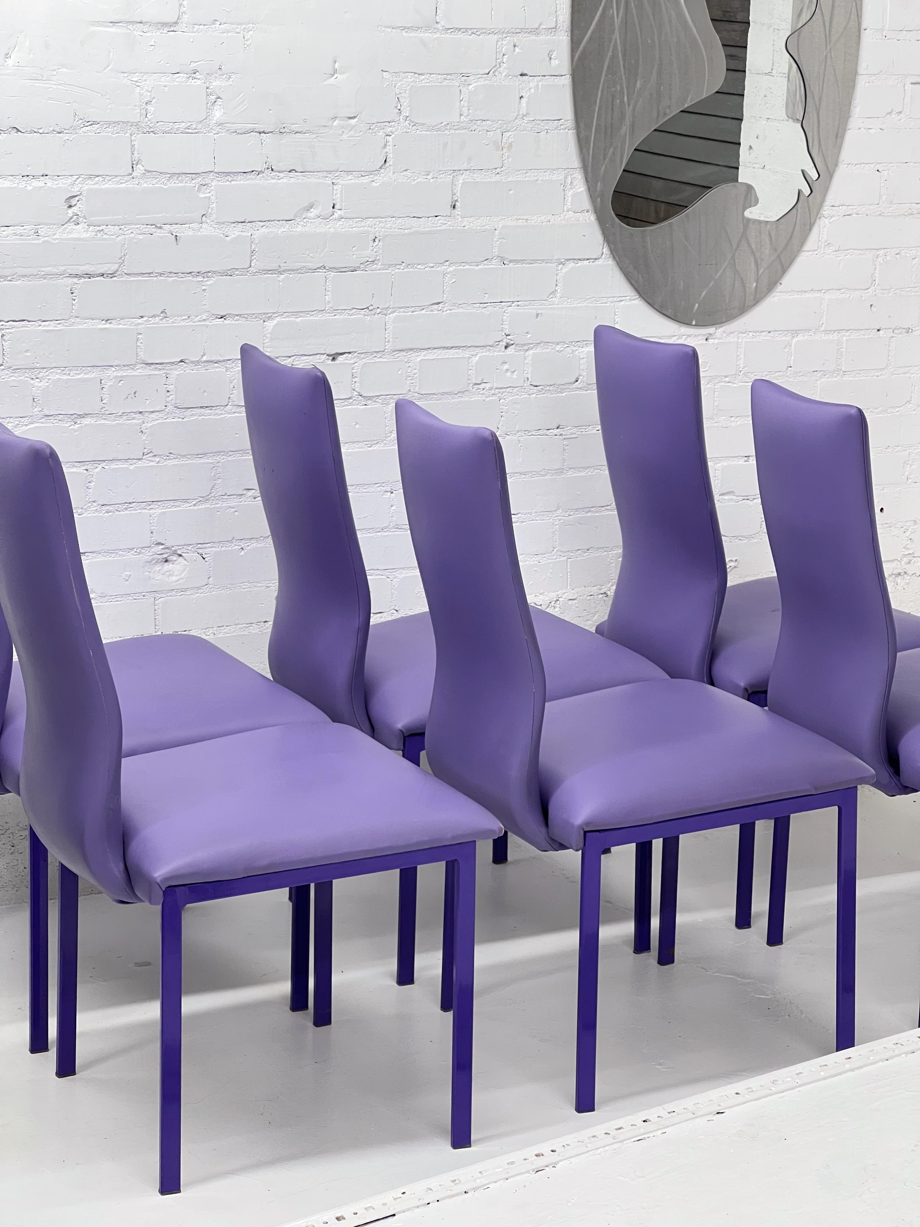 lavender dining chair