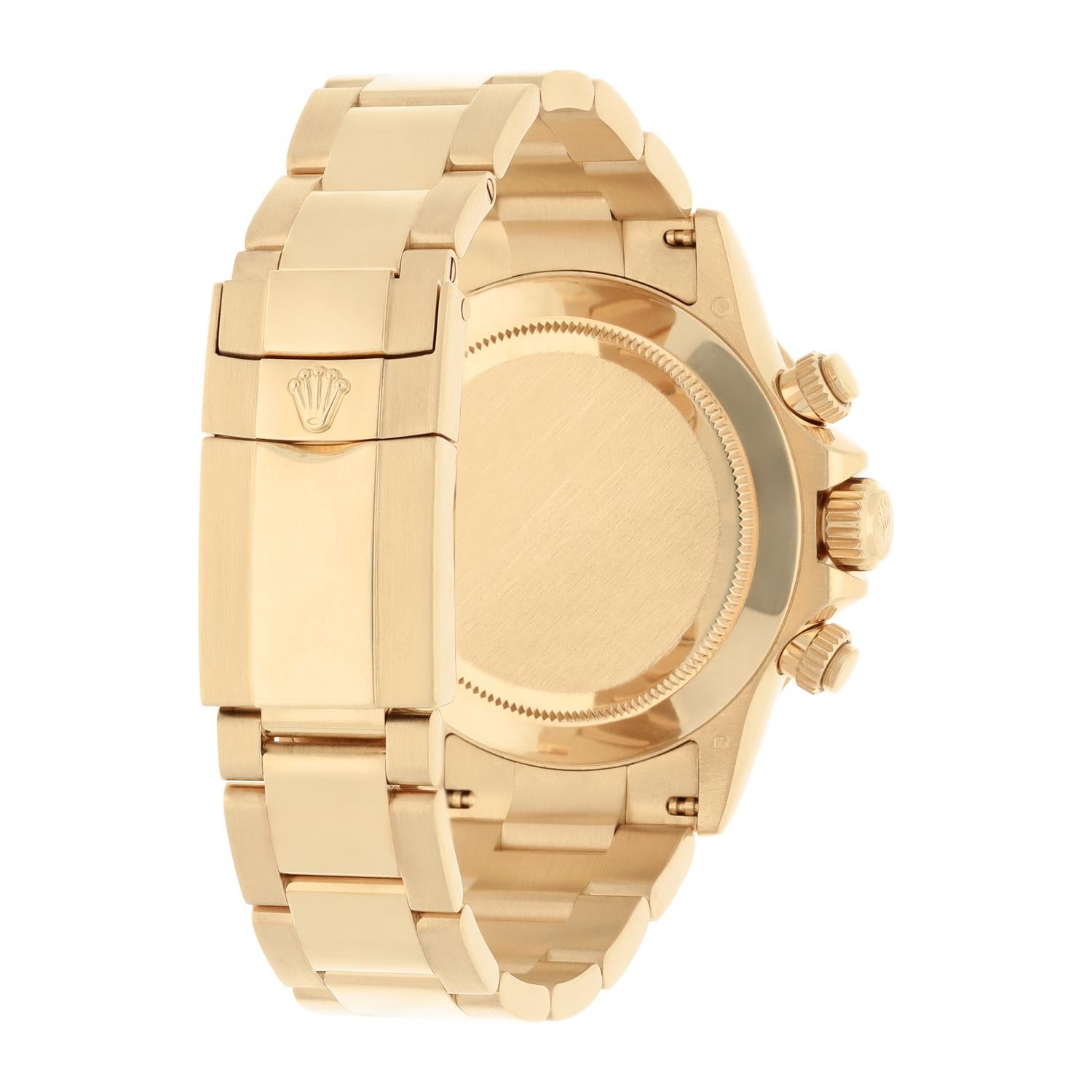 Mint 18K Gelbgold 40mm Rolex Cosmograph Daytona 116528 Paul Newman Mint 2