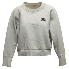 Mint Burberry Crew Neck Sweatshirt Size US M