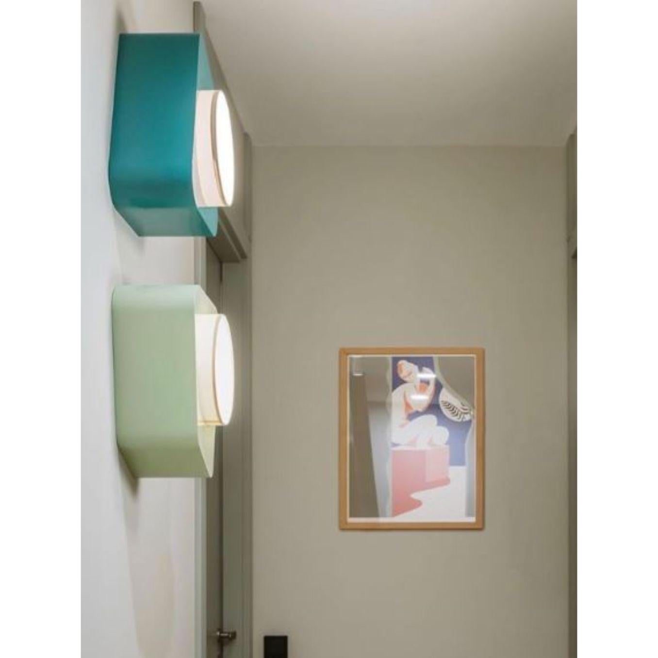 Mint Carousel Wall Lamp by Dooq For Sale 7
