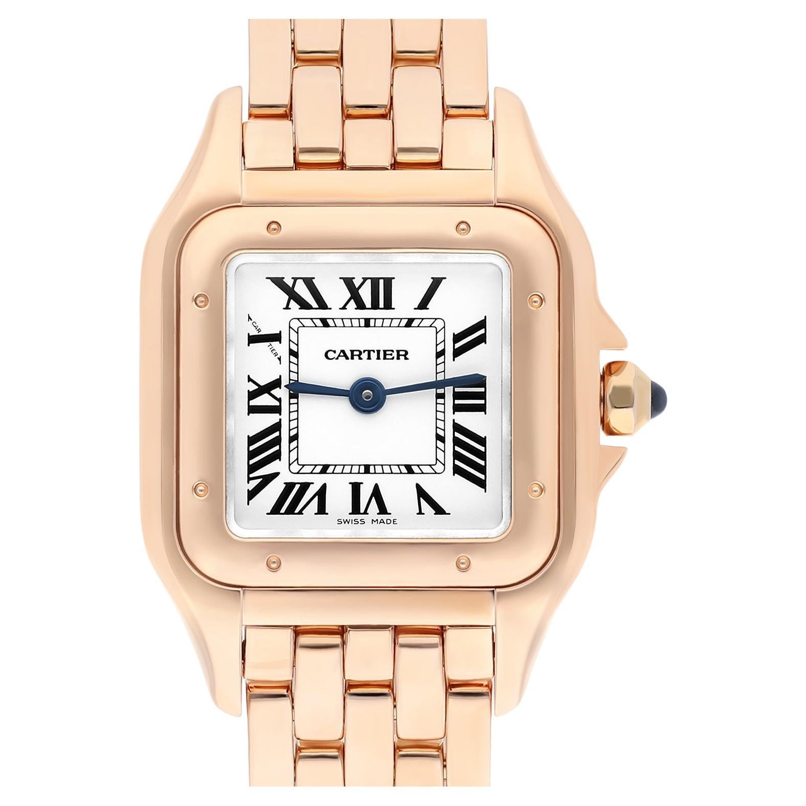 Cartier Panthère petite montre pour femme WGPN0006 en or rose 18 carats