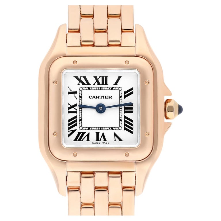 Cartier Panthère petite montre pour femme WGPN0006 en or rose 18
