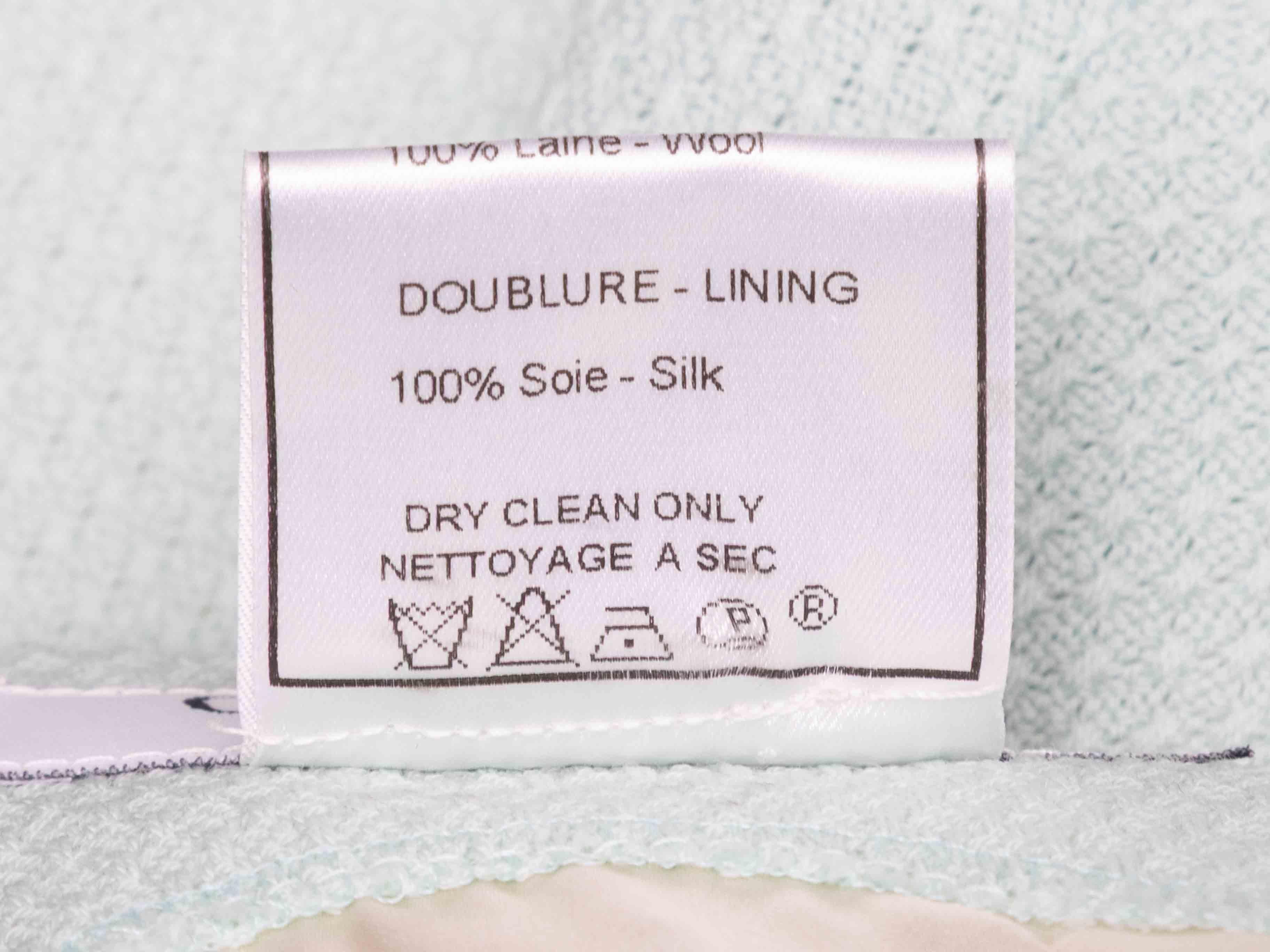 Mint Christian Dior ärmelloses Wollkleid Größe FR 36 im Angebot 1