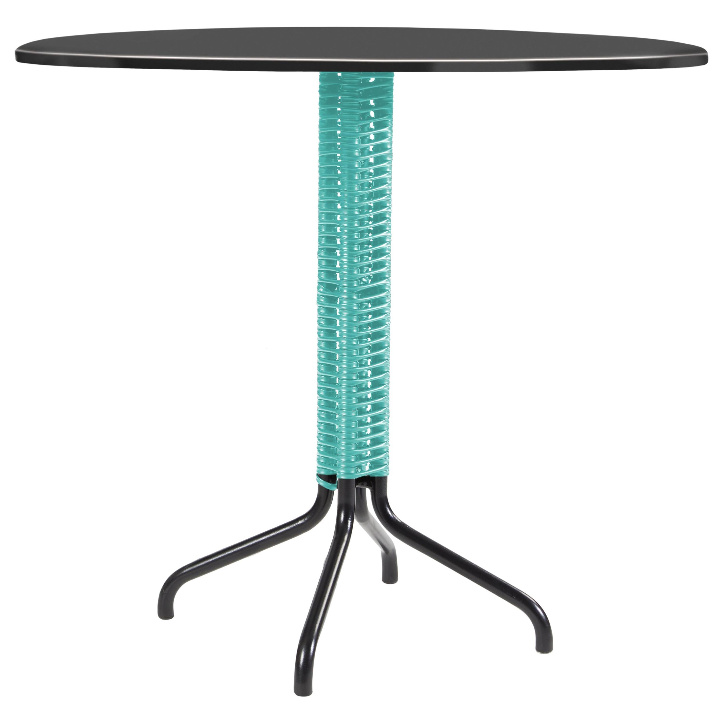 Table bistro Cielo de Sebastian Herkner couleur menthe