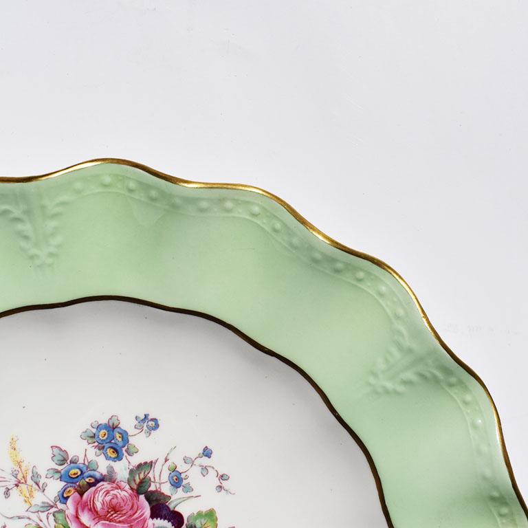 green antique plates