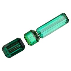 Mint Green, Forest Green & Lagoon Green  Tourmaline Gemstones Jewellery Size