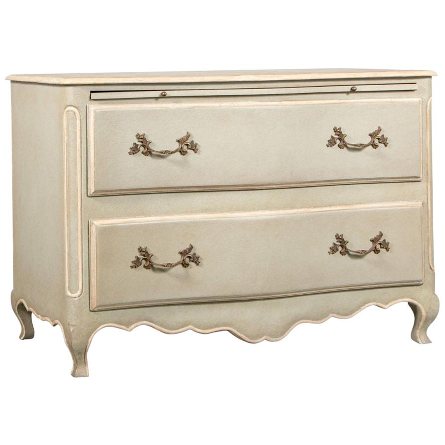 Mint Green Paint French Style Chest by Julian Chichester