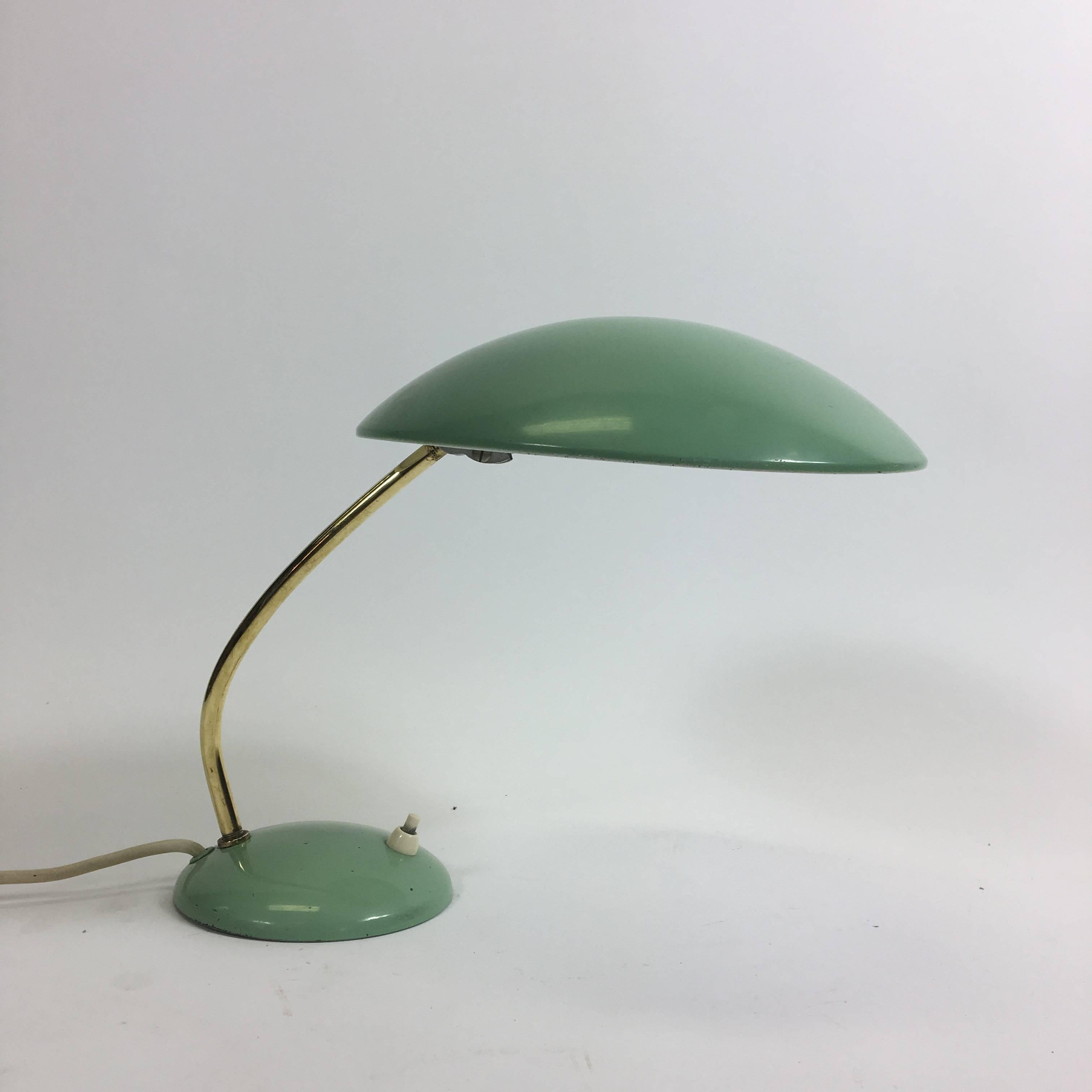 Mint Green Philps  Desk Lamp, 1950s  6