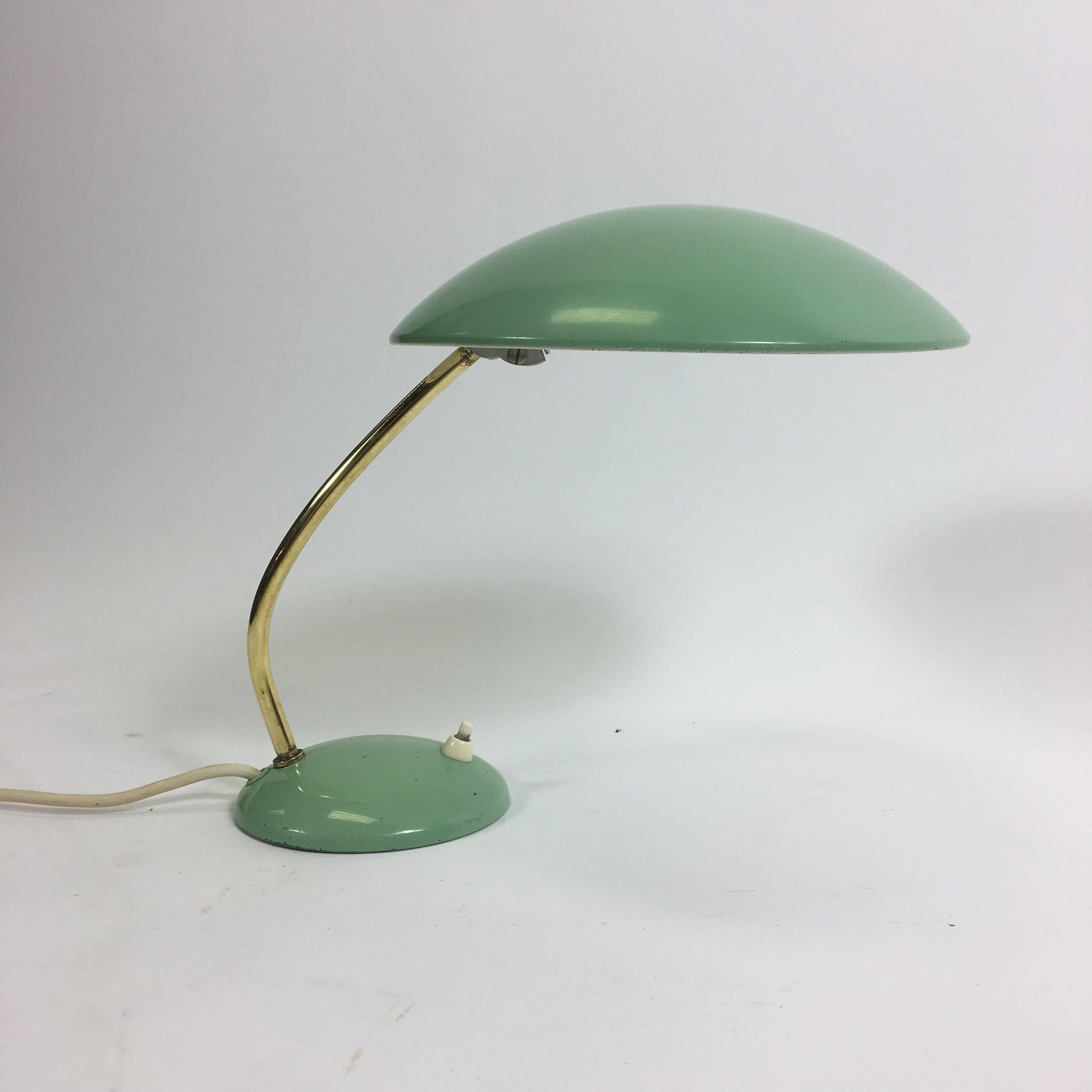 Mint Green Philps  Desk Lamp, 1950s  11