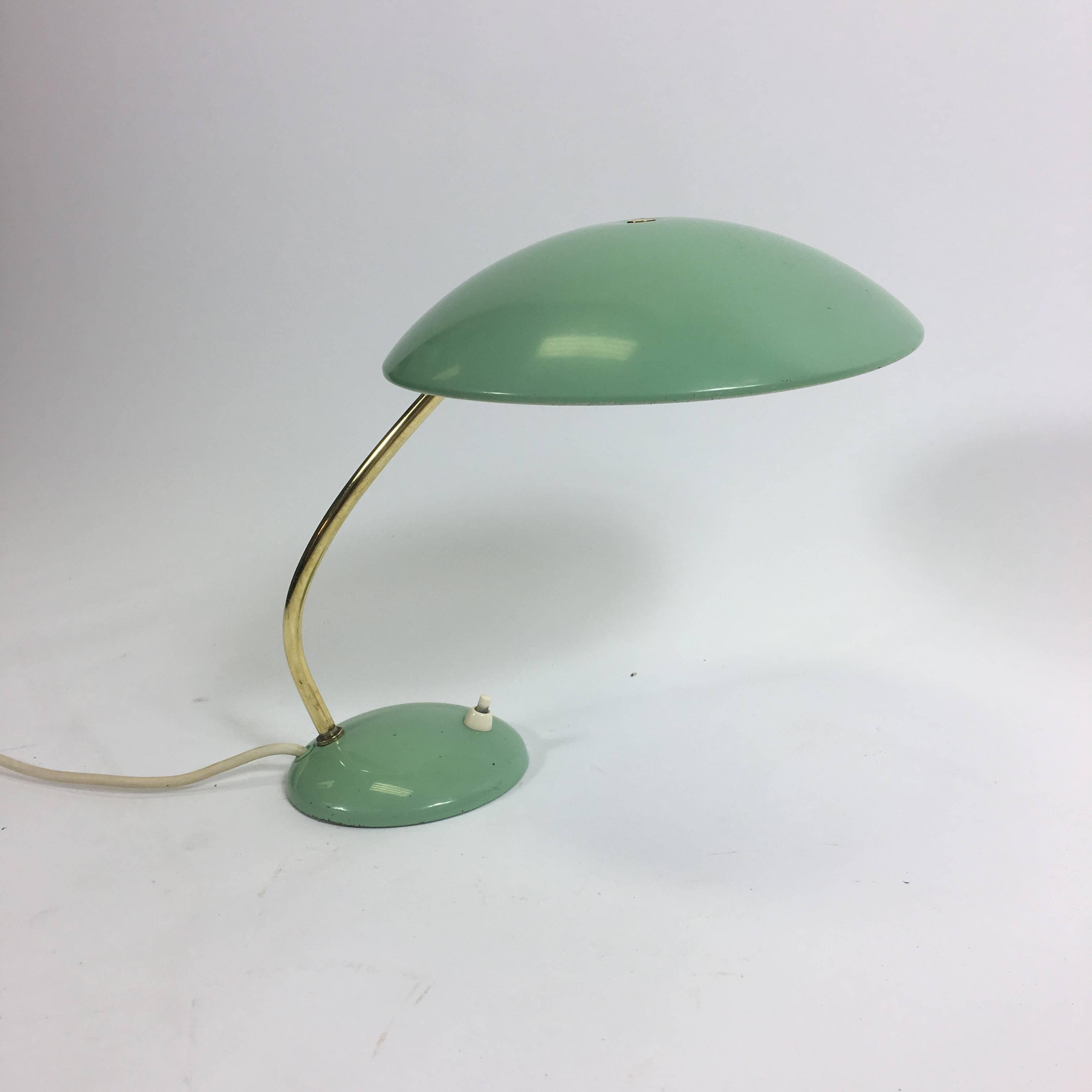 Mint Green Philps  Desk Lamp, 1950s  12