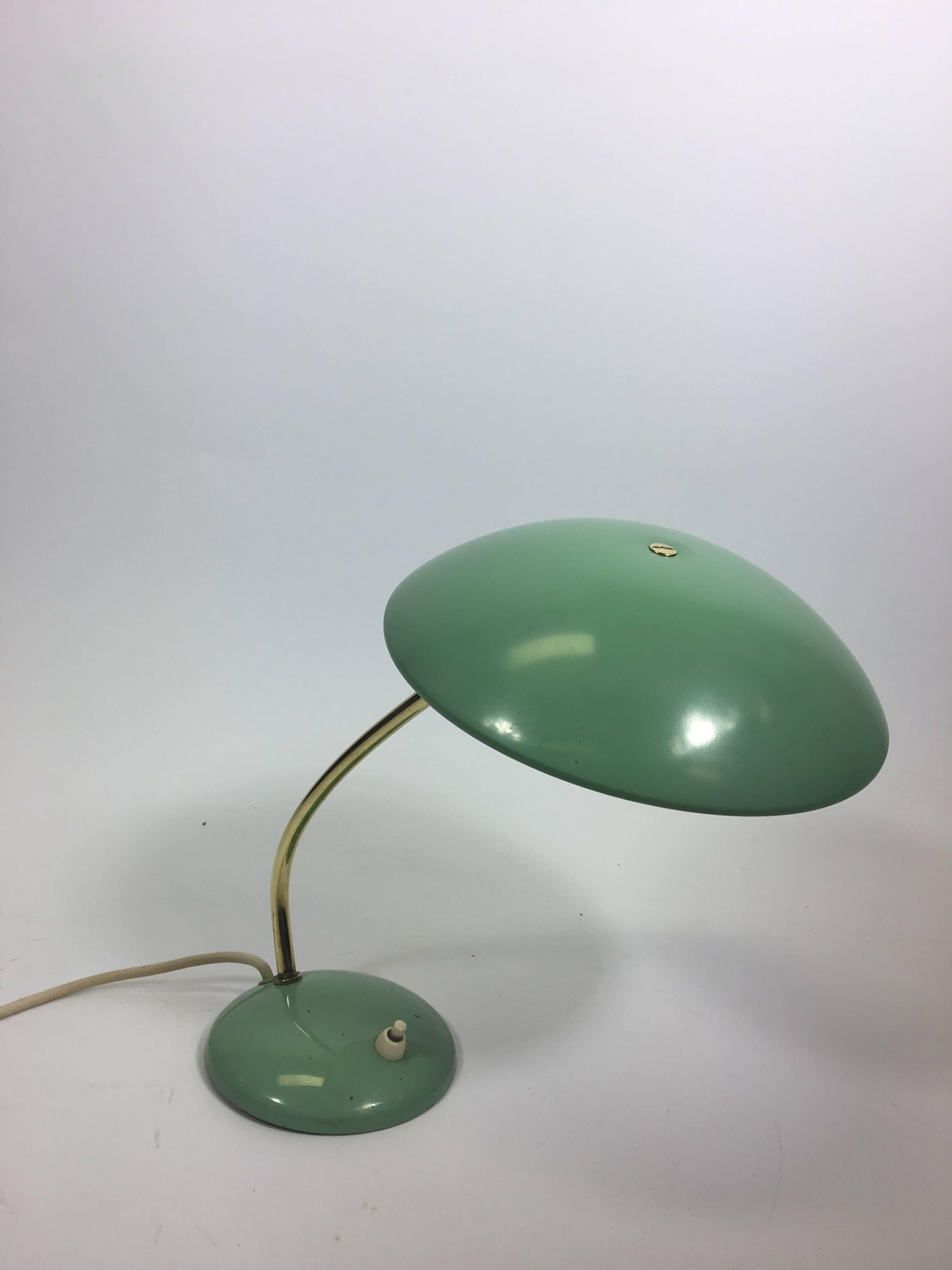 Mint Green Philps  Desk Lamp, 1950s  1