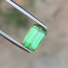 Mint Green Tourmaline Loose Faceted Natural Gemstone for Ring and Pendant