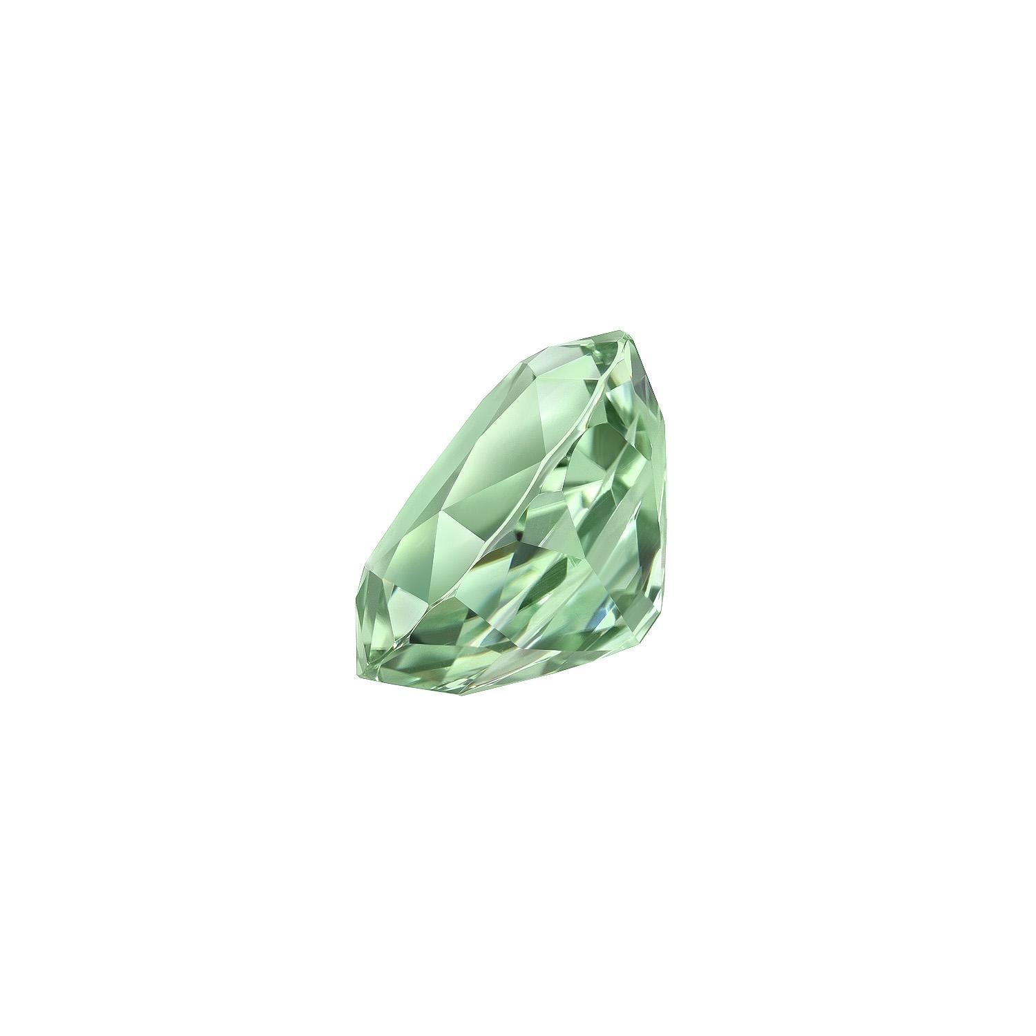 Pastel Mint Green Tourmaline oval gem, weighing a total of 5.46 carats, offered loose to a world-class gemstone lover.
Returns are accepted and paid by us within 7 days of delivery.
We offer supreme custom jewelry work upon request. Please contact