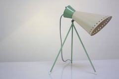 Mint Green Tripod Table Lamp by Josef Hurka for Napako