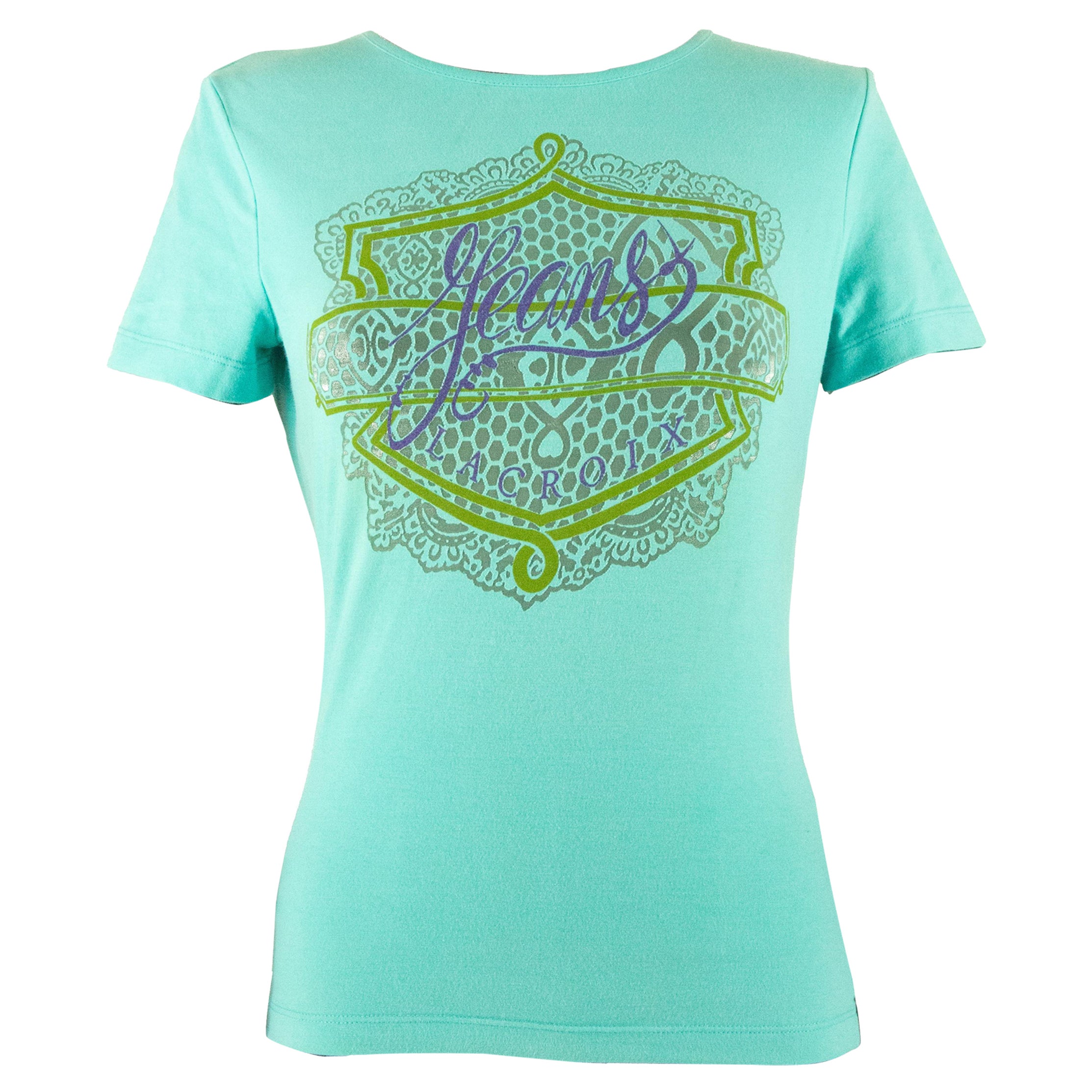 Mint Jeans De Christian Lacroix T-shirt in vendita