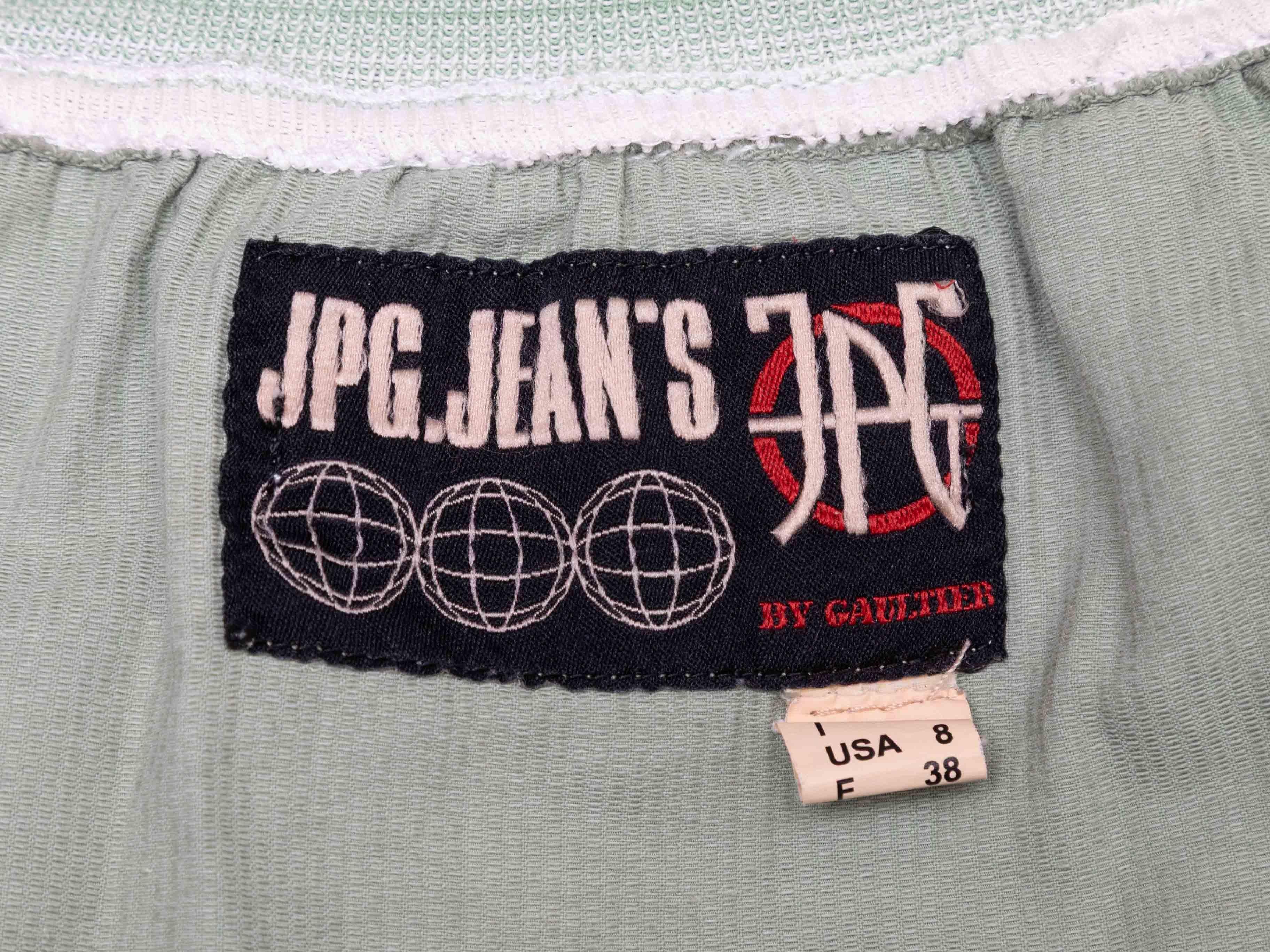 Mint JPG Jean's Short Puff Sleeve Top Size US 8 Pour femmes en vente