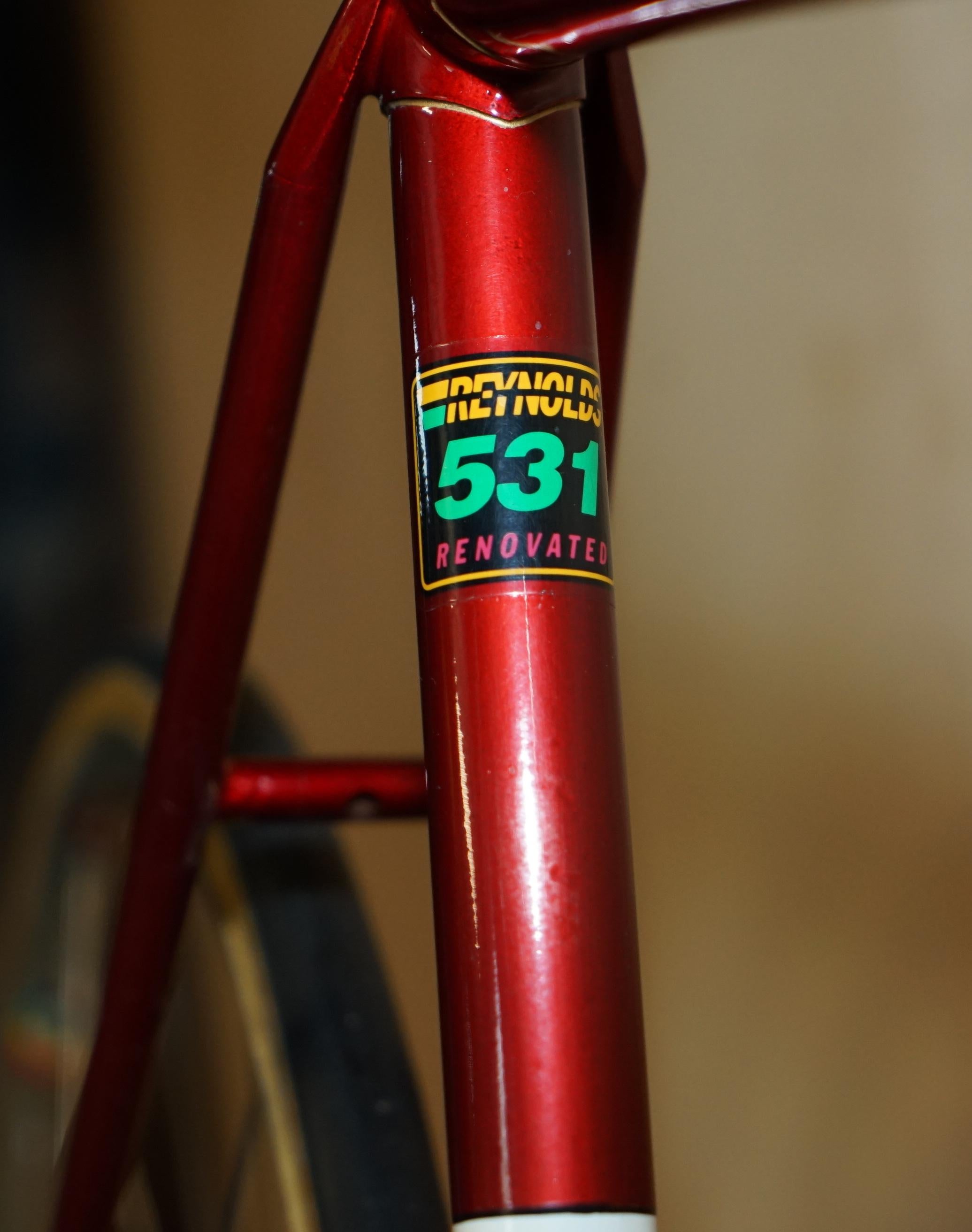 MINT MERCIAN REYNOLDS 531 CAMPAGNOLO RECORD FIXED WHEEL SiNGLE SPEED TRACK BIKE (20. Jahrhundert) im Angebot