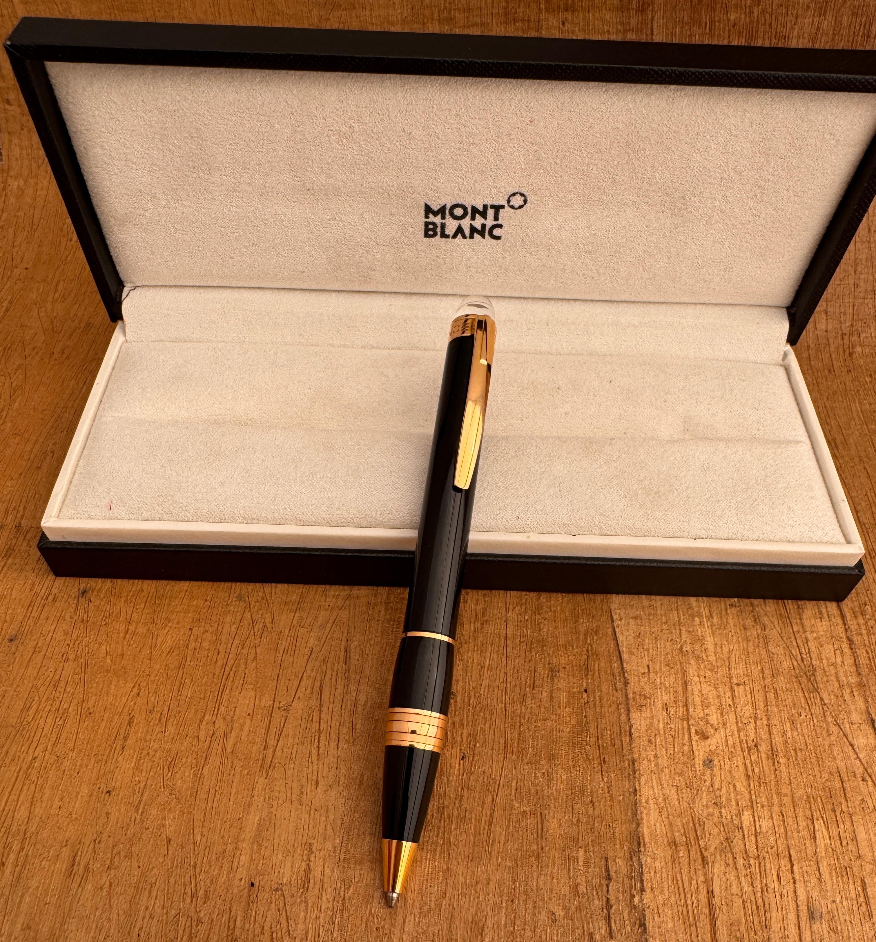 Penna a sfera Montblanc Starwalker oro rosa, menta, in scatola in vendita 6