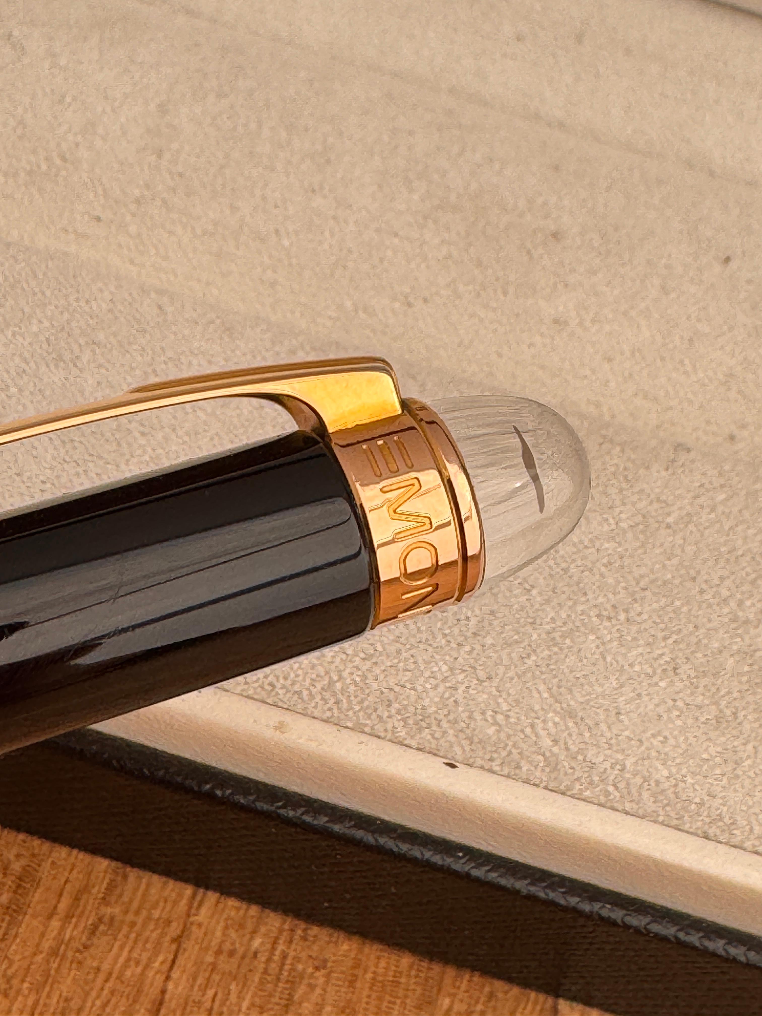Penna a sfera Montblanc Starwalker oro rosa, menta, in scatola in vendita 1